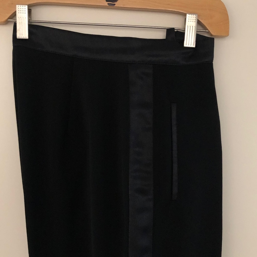 2pc Suit BESTINI PARIS Back To The Office Ready! Tuxedo like lace-up back! Black - Picture 9 of 17